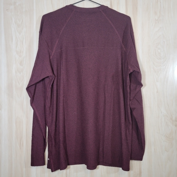 NordicTrack Men’s Long Sleeve Shirts - Blue & Purple, set of 2 - Picture 9 of 11